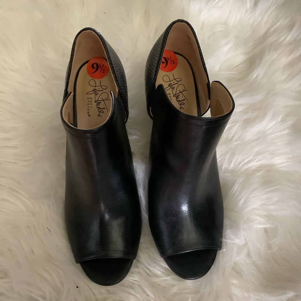 black heels